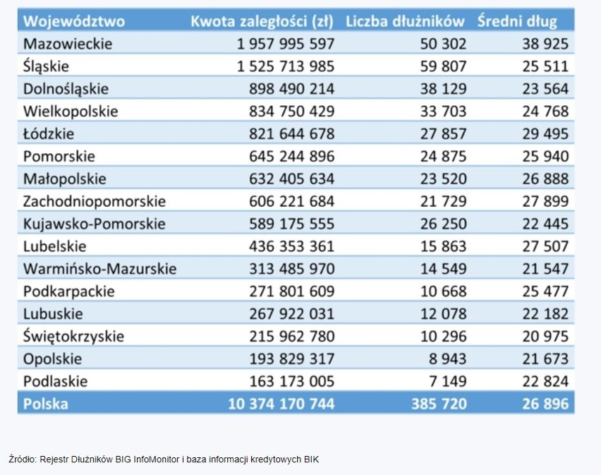 Źródło: BIG InfoMonitor