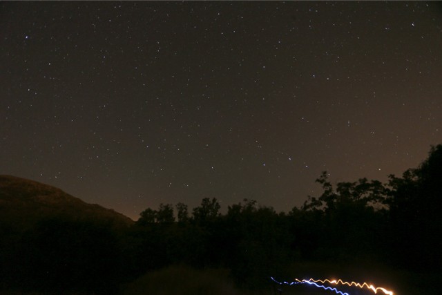 Noc Perseidów. Widok "spadających gwiazd" robi wrażenie