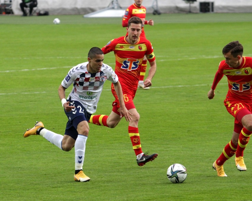 Mecz Górnik Zabrze - Jagiellonia Białystok 3:1