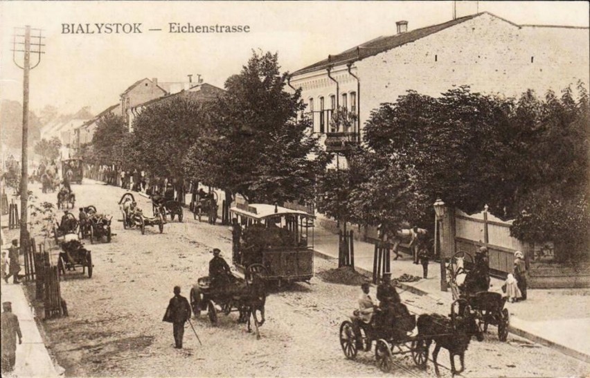 Ulica Lipowa w Białymstoku 1897