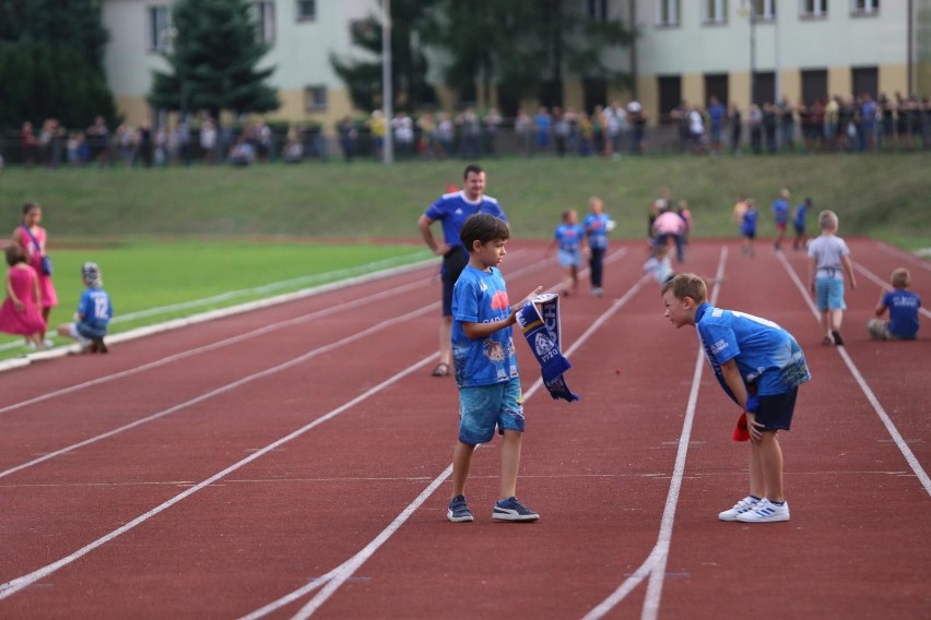 Kibice Niebieskich dopingowali obie drużyny Ruchu