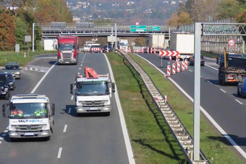 W Będzinie rozpoczął się remont wiaduktu nad drogą krajową...