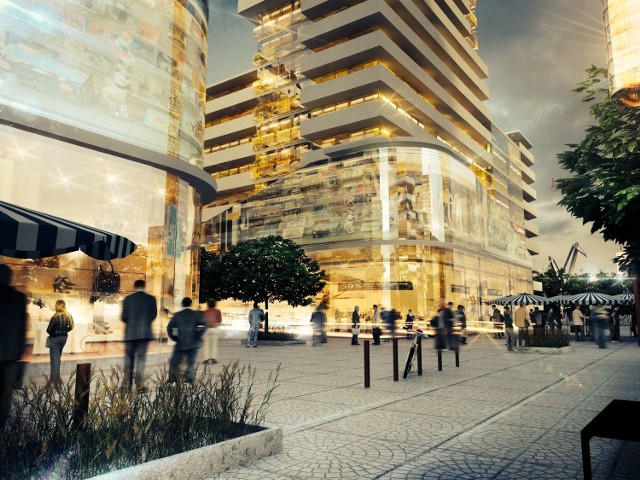 Do 2026 roku na gruntach Międzytorza, czyli blisko centrum Gdyni, wyrosnąć mają efektowne biurowce, galerie handlowe i apartamentowce