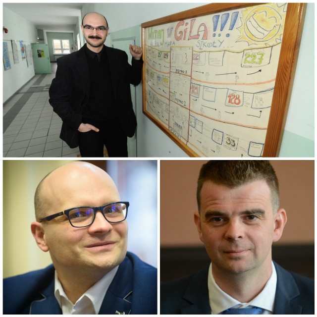 Arkadiusz Stańczyk, dr Wojciech Peszyński i dr hab. Dominik Antonowicz