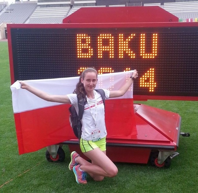 Oliwia Pakuła z Victorii Stalowa Wola z bardzo dobrej strony zaprezentowała się na zawodach w Baku. 