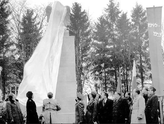 Odsłonięcie pomnika z 1959 r.