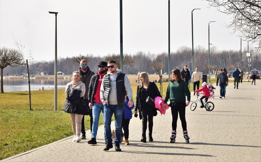 Pierwsza tak ciepła marcowa niedziela nad Jeziorem...