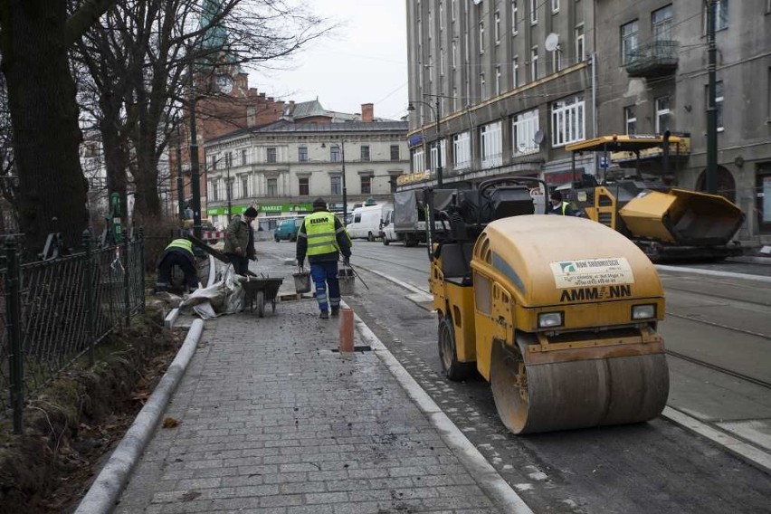 Kraków. Koniec remontu ulicy Basztowej. Tramwaje wrócą na swoje trasy