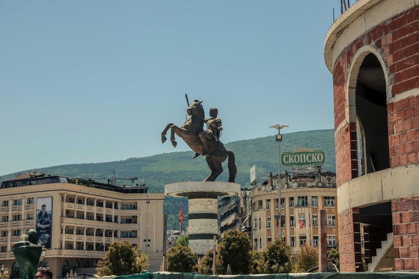 Skopje 2019 / centrum miasta / dzielnica muzułmańska /...
