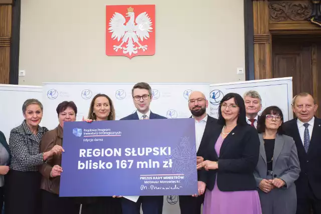 Prawie 167 mln zł dla regionu słupskiego