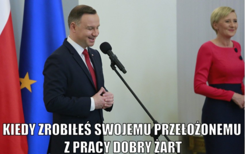 Andrzej Duda królem memów. Mijają dwa lata prezydentury [GALERIA]