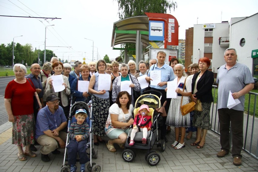 Wrzesień 2015 roku. Mieszkańcy Czubów zaprotestowali...