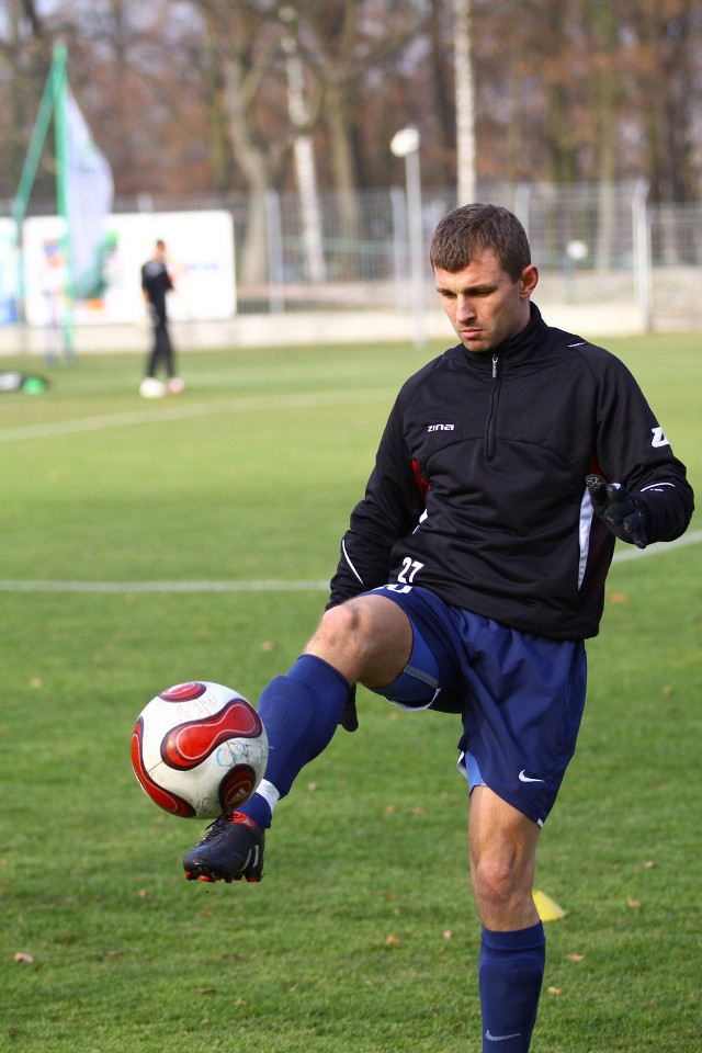 Daniel Rychlewicz zdobył ostatnią bramkę dla Ruchu.