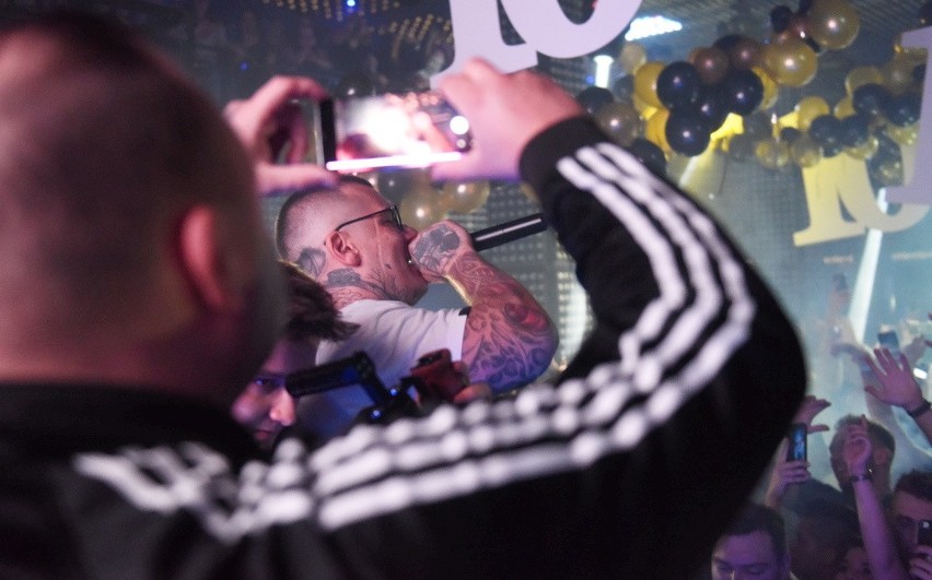 Popek Monster wystąpił na urodzinowej imprezie klubu Heaven w Zielonej Górze 