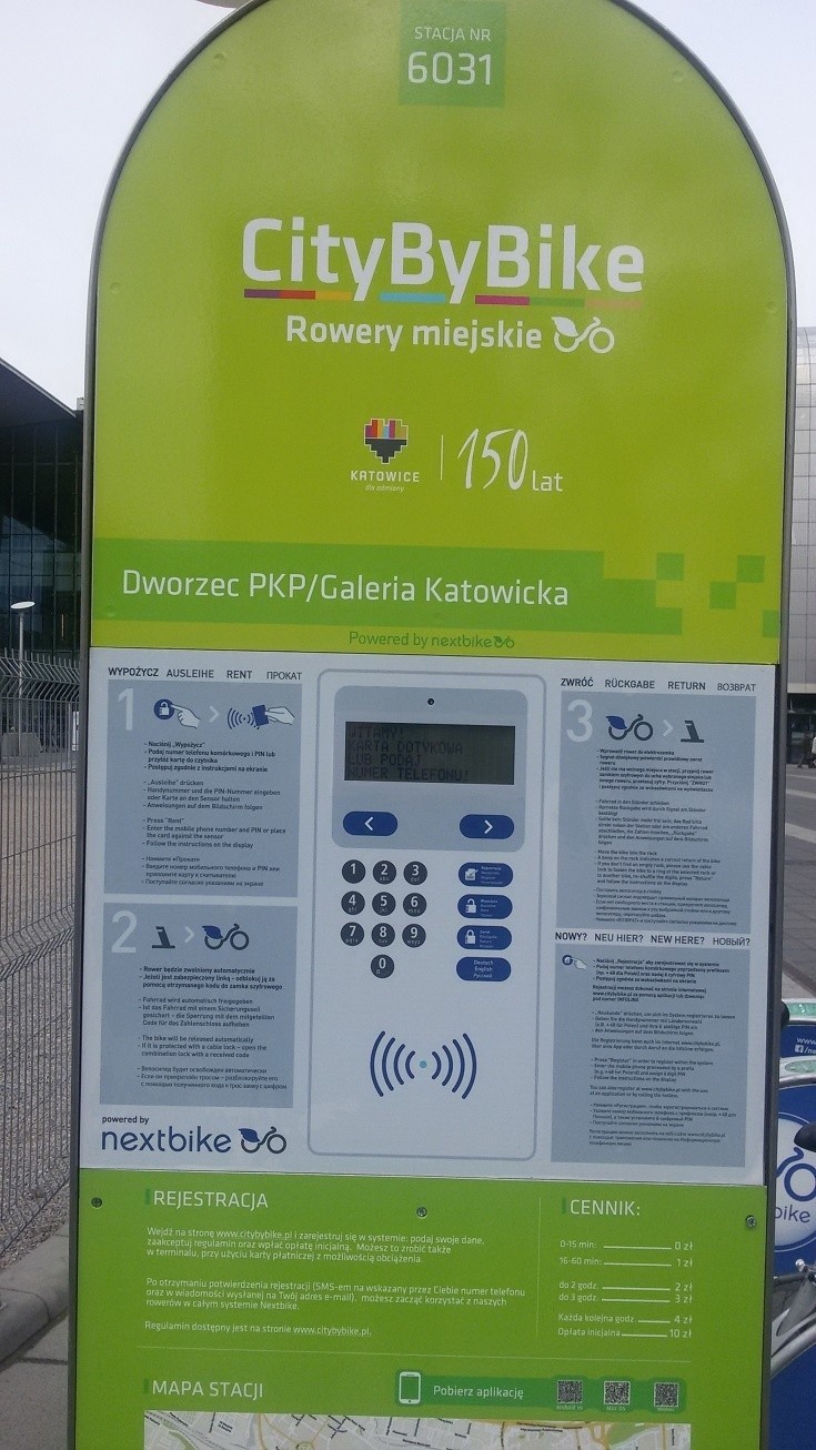 Nextbike uruchomił wypożyczalnie miejskich rowerów w...