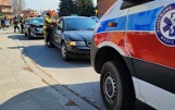 Wypadek pod Tarnowem. Na skrzyżowaniu w Woli Rzędzińskiej zderzyły się dwa samochody