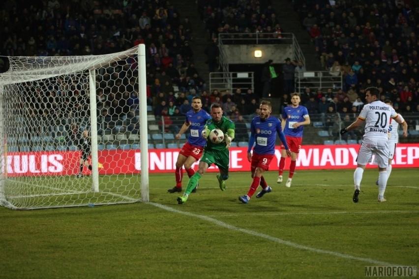 Odra Opole - Jagiellonia Białystok 0-2.