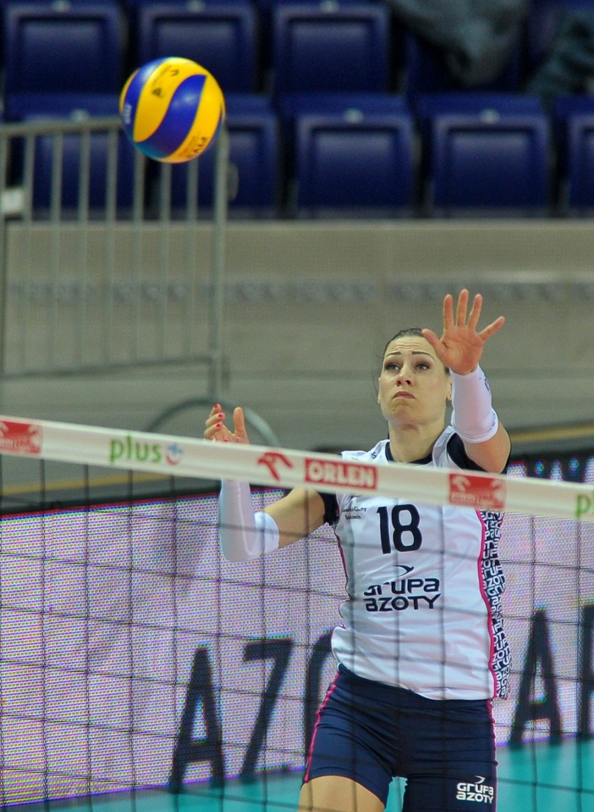 Chemik Police - ŁKS Łódź 3:2. Katarzyna Zaroślińska