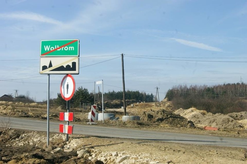 Wolbrom. Rozpoczęli budowę ronda w ramach obwodnicy miasta