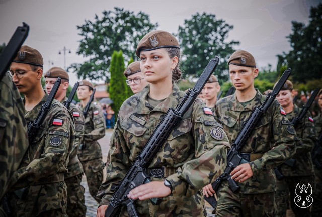 Wśród 120 żołnierzy WOT, którzy złożyli przysięgę było 40 kobiet
