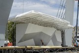 Przygotowania do The World Games: Wielka ścianka wspinaczkowa na pl. Nowy Targ