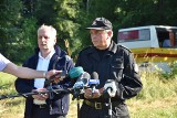 Wypadek w Mierzynie. 14.07.2020 r. 3 osoby nie żyją. Służby nie podają jeszcze przyczyn zdarzenia. Wojewoda na miejscu tragedii