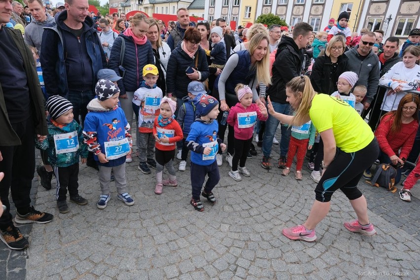 Bieg Juniora 100 m - Rynek Kościuszki.