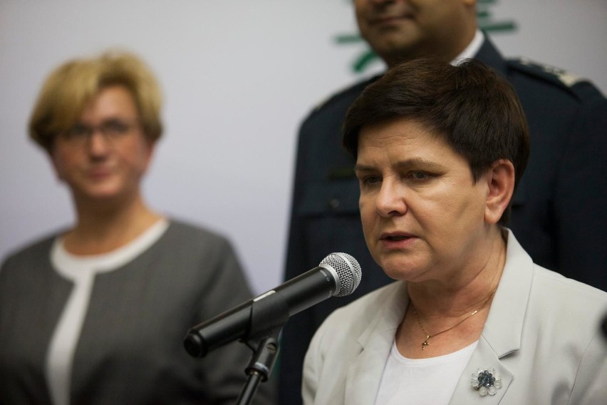 Beata Szydło odwiedziła szpital w Krakowie-Prokocimiu