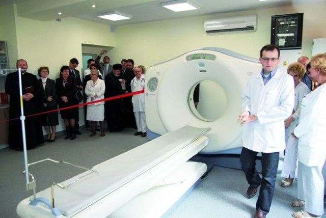 Uroczyste otwarcie pracowni tomografii w sokólskim szpitalu odbyło się w czwartek. Ale pierwsi pacjenci skorzystali z tego badania już wcześniej.