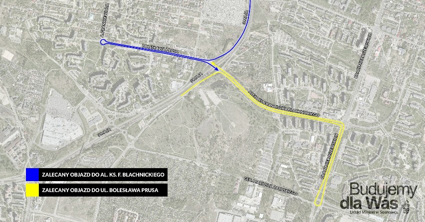 Sosnowiec: rozpoczął się remont wiaduktu nad ulicą 3 Maja