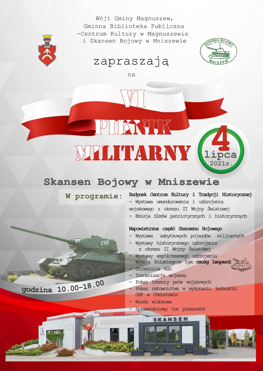 Kolejny Piknik militarny w Mniszewie już 4 lipca.