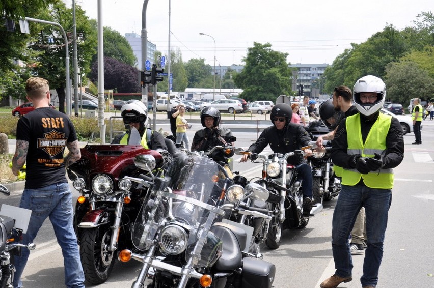 Ryk silników na Krzykach. Wrocławianie testowali motocykle Harley Davidson (ZDJĘCIA, FILM)