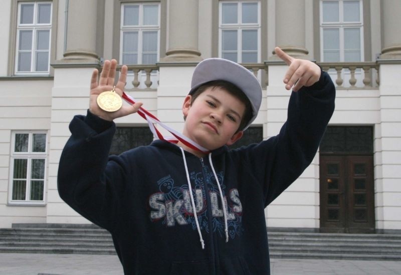 Maks Wojtowicz został mistrzem Polski w tańcu Hip-Hop.