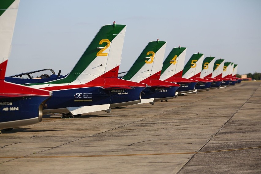 Air Show Radom 2015: Frecce Tricolori są już w Rad