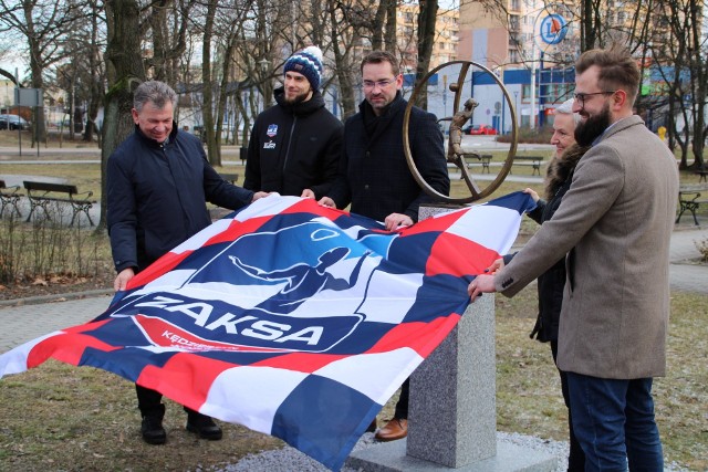 Odsłonięcie pomnika Zaksy w Kędzierzynie-Koźlu.