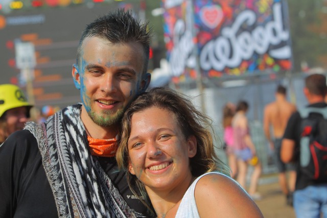 Na tegorocznym Przystanku Woodstock jak zwykle można podziwiać wiele wyjątkowych stylizacjiAutorami zdjęć są: Szymon Starnawski i Grzegorz Dembinski