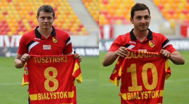 Tych koszulek nie założą już Patryk Tuszyński i Nika Dzalamidze. Jaga wytransferowała piłkarzy do Turcji