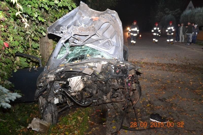 Wypadek w Lipnicy Wielkiej. Zginął 21-latek [ZDJĘCIA]
