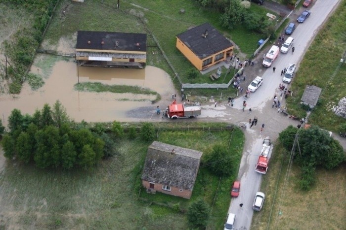 Powódź w powiecie zawierciańskim