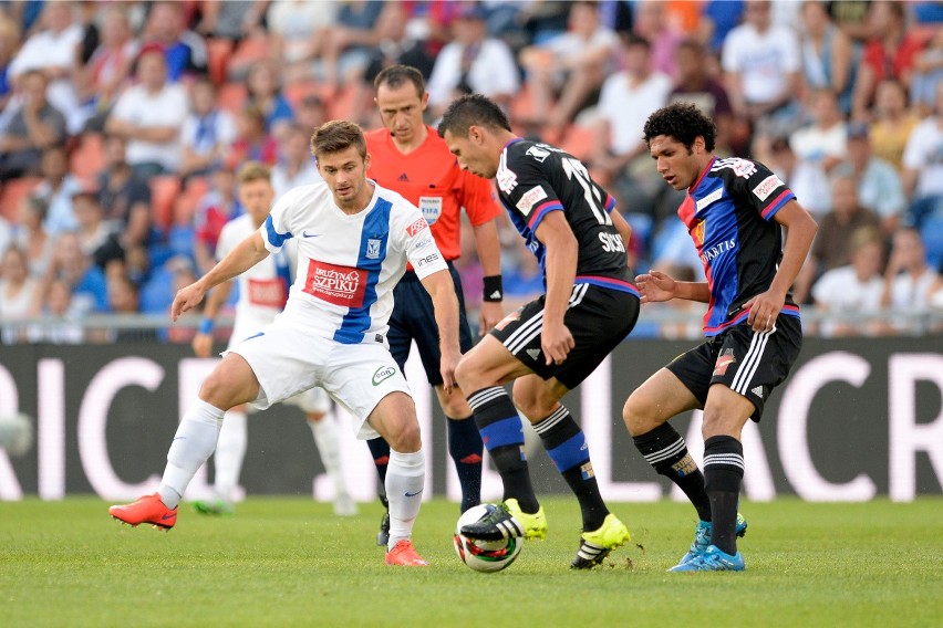 FC Basel - Lech 1:0: Kolejorz zagrał z sercem, ale to za...