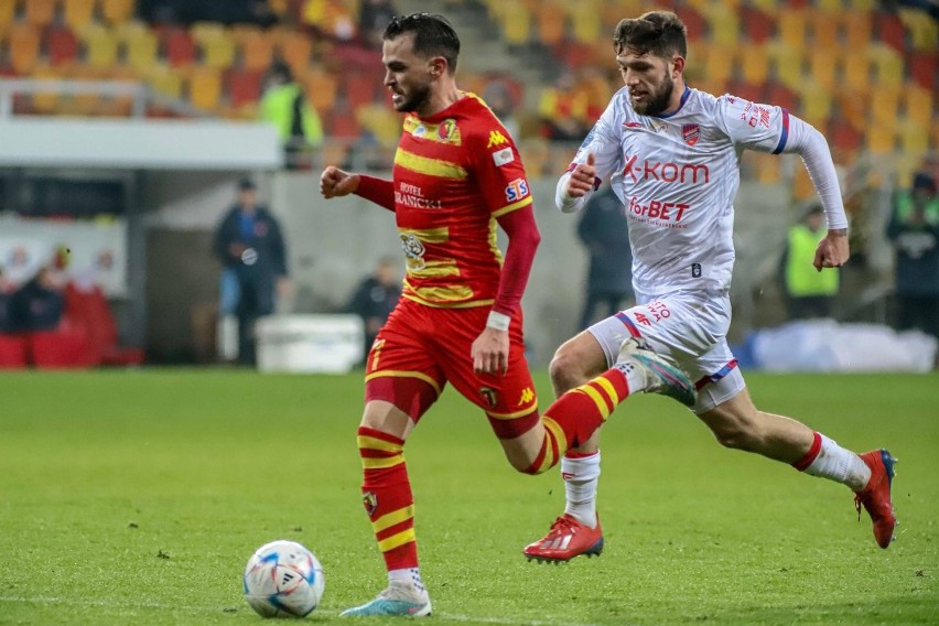 Jagiellonia Białystok - Raków Częstochowa 1:2. Wspaniały początek i smutny koniec