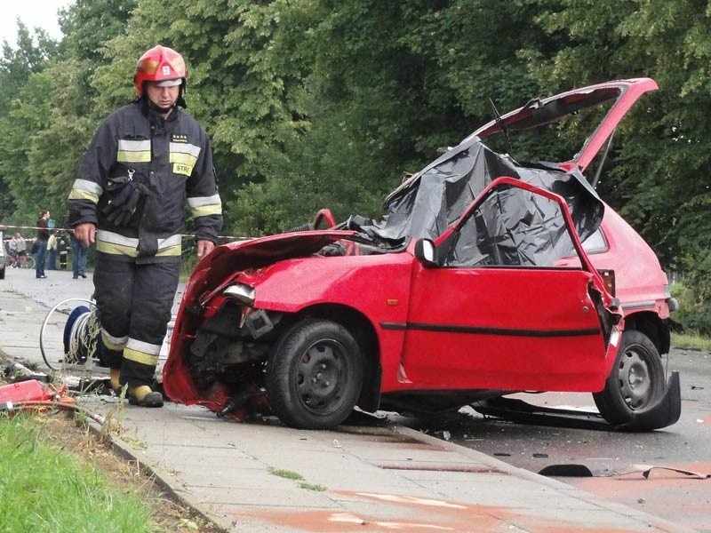 Tragiczny wypadek w Straszecinie...