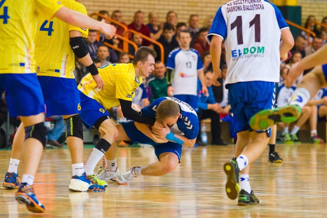 2016-02-21  dabrowa bialostocka pilka reczna szczypiorniak vive kielce cwierc final mistrzostw polski juniorow  fot wojciech wojtkielewicz /kurier poranny, gazeta wspolczesna/ polska press