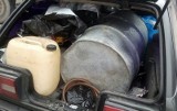 Nowogród: Pościg za złodziejem paliwa