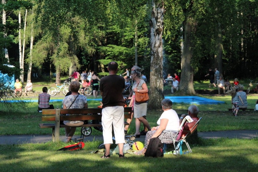 Muzyczny koncert w Parku Zielona