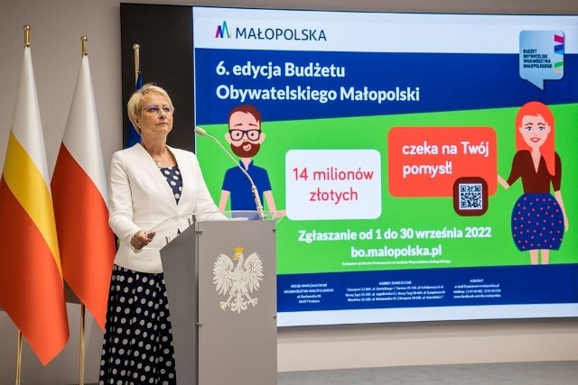 Wystartowała szósta edycja Budżetu Obywatelskiego Województwa Małopolskiego. Na realizację pomysłów Małopolan została przeznaczona rekordowa kwota – 14 mln zł.