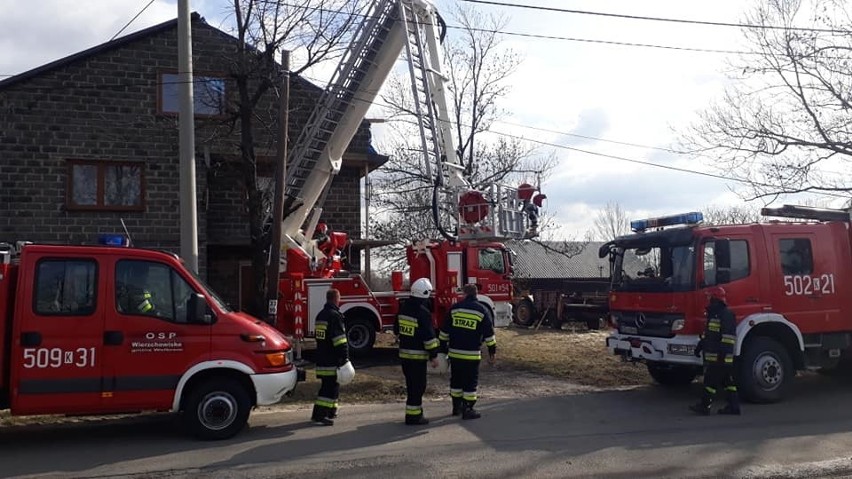 101 razy interweniowali strażacy z powiatu olkuskiego od niedzieli, najwięcej zdarzeń było w gminie Wolbrom