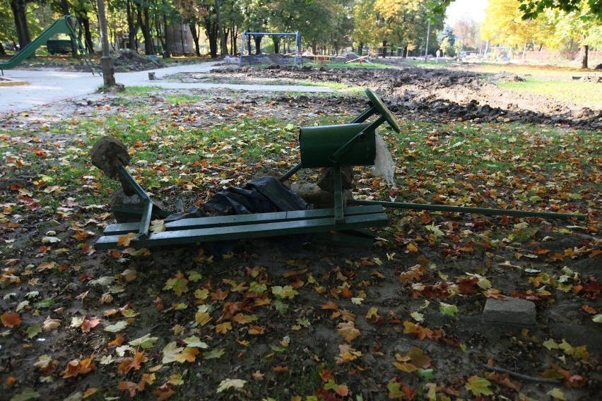 Kraków. Modernizacja parku Wiśniowy Sad [ZDJĘCIA]