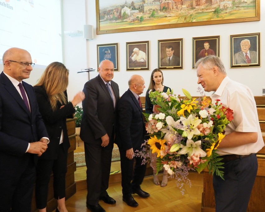 Małgorzata Hołub-Kowalik i prof. Stanisław Michałowski otrzymali Nagrodę Miasta Lublin w dziedzinie sportu