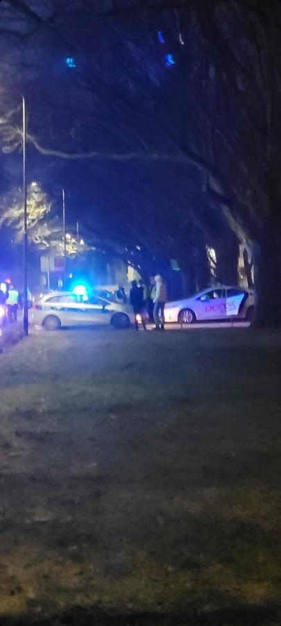 Niecodzienna akcja na Jasnych Błoniach w Szczecinie! Przechodnie próbowali zatrzymać kierowcę, który chciał uciec policji